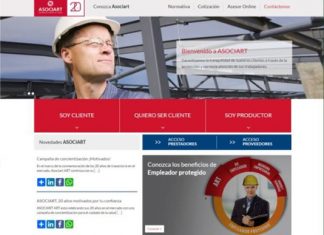 Asociart renovó su sitio web
