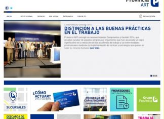 Nueva web de Provincia ART