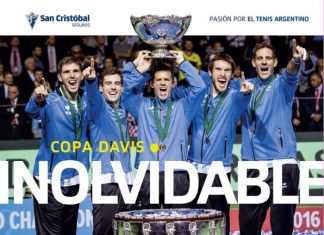 San Cristóbal presentó el libro sobre los tenistas argentinos campeones de la Copa Davis