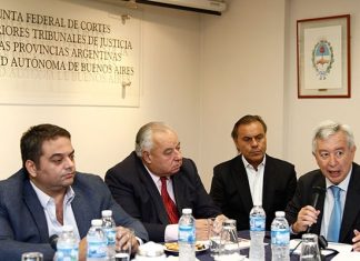 SRT se reunió con jueces de los Superiores Tribunales de todo el país