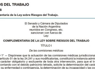 Apoyo del Colegio de Abogados de CABA a la reforma de la LRT