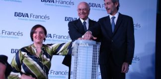 Inauguración de la torre corporativa de BBVA Francés