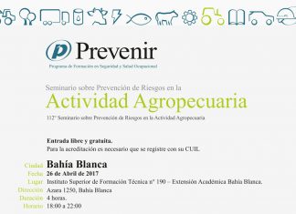 Prevenir 2017 comienza en Bahía Blanca