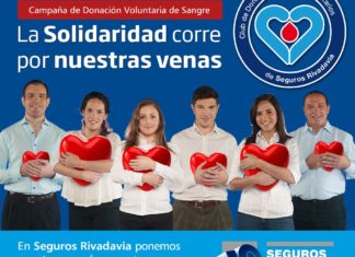 Nueva campaña de donación de sangre en Seguros Rivadavia