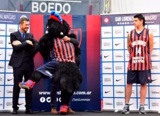 San Lorenzo presentó su nuevo equipo de básquet con el sponsoreo de Orbis Seguros