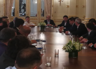 Funcionarios de la SRT se reunieron en la Casa Rosada