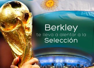 Berkley te lleva a alentar a la Selección a Rusia 2018