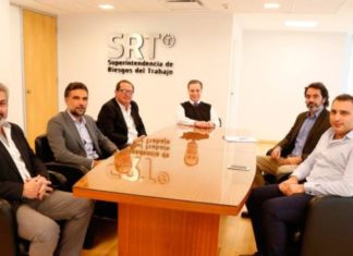 Reunión de la nueva Comisión Directiva de AAPAS y la SRT