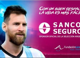 Messi es la nueva cara de Sancor Seguros