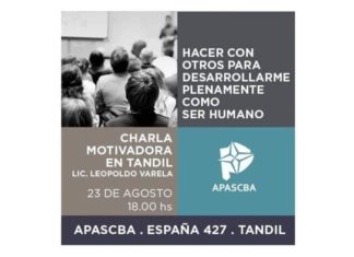 Charla motivacional en APASCBA
