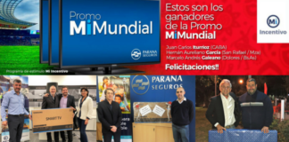 Paraná Seguros premió a los ganadores del concurso Mi Mundial