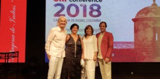 La presidenta de Provincia ART disertó en Colombia
