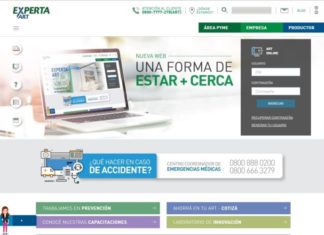 Experta ART presenta su nuevo sitio web
