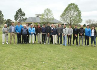 Clínica de golf para los productores asesores de Mercantil andina