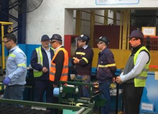 Pilkington recibió al CEO de NSG Group