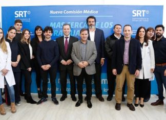 La SRT inauguró una comisión médica en Ezeiza