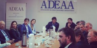 AdeAA recibió la visita del vicesuperintendente Guillermo Plate