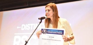 Reconocimiento para La Caja por su programa de voluntariado corporativo