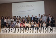 Ganadores del premio Clarín-Zurich a la Educación