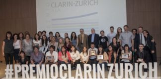 Ganadores del premio Clarín-Zurich a la Educación