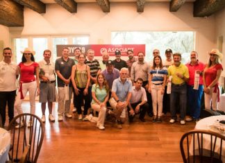 Final del torneo de golf organizado por Asociart