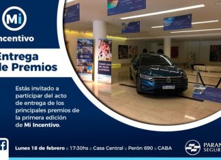 Paraná Seguros entrega los premios 2018 del programa “Mi incentivo”