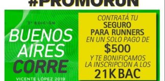 Buenos Aires Corre: promoción del Instituto Asegurador Mercantil