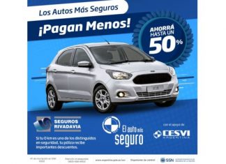 Bonificación de Seguros Rivadavia a los autos más seguros