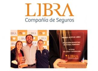 Libra entregó el premio Actitud a la Selección Argentina de Fútbol Femenino