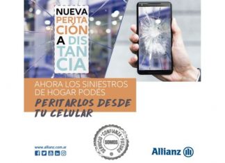 Allianz Argentina lanzó un servicio de peritación a distancia en combinado familiar