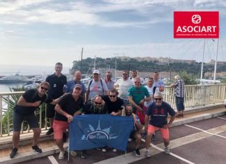 Productores de Asociart viajaron en un crucero por el Mediterráneo