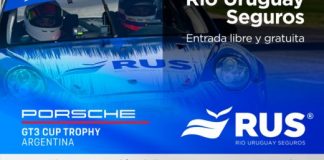 RUS es aseguradora oficial de la categoría Porsche GT3 Cup Trophy Argentina