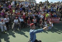 Nativa Seguros junto al Nº 1 del mundo en tenis adaptado