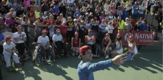 Nativa Seguros junto al Nº 1 del mundo en tenis adaptado