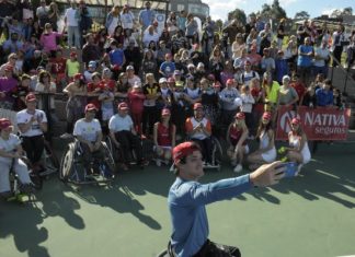 Nativa Seguros junto al Nº 1 del mundo en tenis adaptado