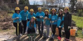 Trabajo conjunto de voluntarios de MetLife y Hábitat Argentina para la Humanidad