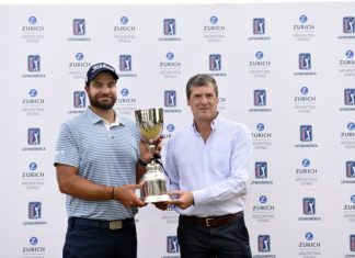 Tom Whitney, campeón de Zurich Argentina Swing 2019