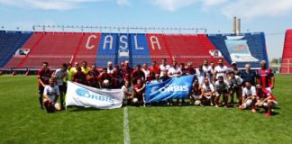 Orbis Seguros organizó un partido de fútbol con productores y socios estratégicos