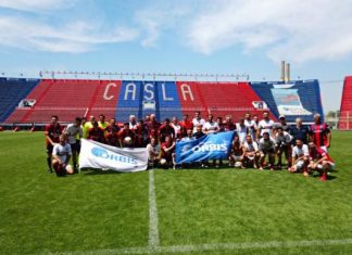 Orbis Seguros organizó un partido de fútbol con productores y socios estratégicos