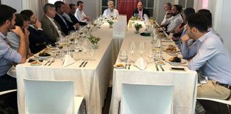 Almuerzo de Asociart con sus clientes