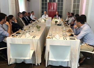 Almuerzo de Asociart con sus clientes