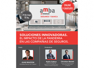 AMBA organiza el primer webinar Seguros y Banca amba webinar seguros banca