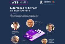 Alejandro Simón participó de un webinario simon webinario sancor pacto global seguros