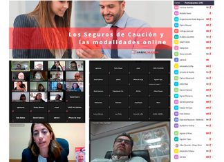AlbaCaución: webinar sobre seguros de caución y modalidades online albacaución webinar caución online productores seguros aislamiento