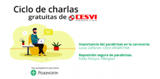 Charla informativa de Pilkington y CESVI Argentina charla informativa parabrisas pilkington cesvi