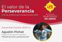 Primera conferencia de La Perseverancia Seguros: Agustín Pichot primera conferencia ciclo perseverancia agustin pichot