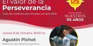 Primera conferencia de La Perseverancia Seguros: Agustín Pichot primera conferencia ciclo perseverancia agustin pichot