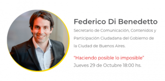 Ultima charla de La Perseverancia: mañana, Federico Di Benedetto ultima conferencia ciclo perseverancia seguros federico di benedetto