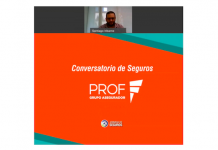 Santiago Iribarne, en el Conversatorio de Seguros santiago iribarne prof conversatorio seguros