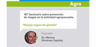 Prevenir: seminario sobre riesgos en la actividad agropecuaria uart prevenir seminario riesgos actividad agropecuaria julio 2021
